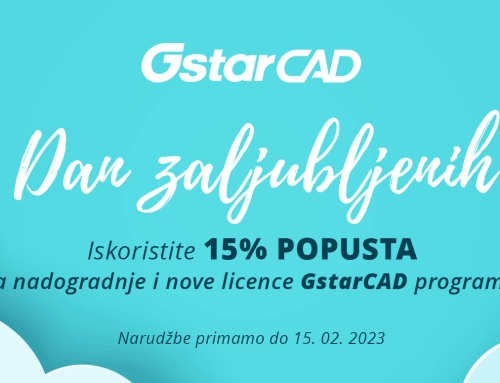 GstarCAD – DAN ZALJUBLJENIH promocija 2023