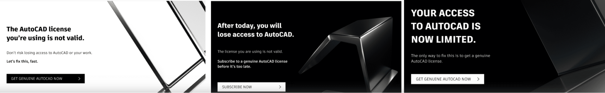 „The license you’re using is not valid“ prilikom korišćenja AutoCAD programa